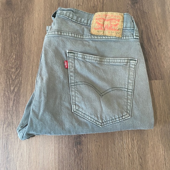 Men’s Levi’s Jeans Gray 34*32 Straight - Picture 8 of 8